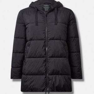 Longline Hooded Puffer